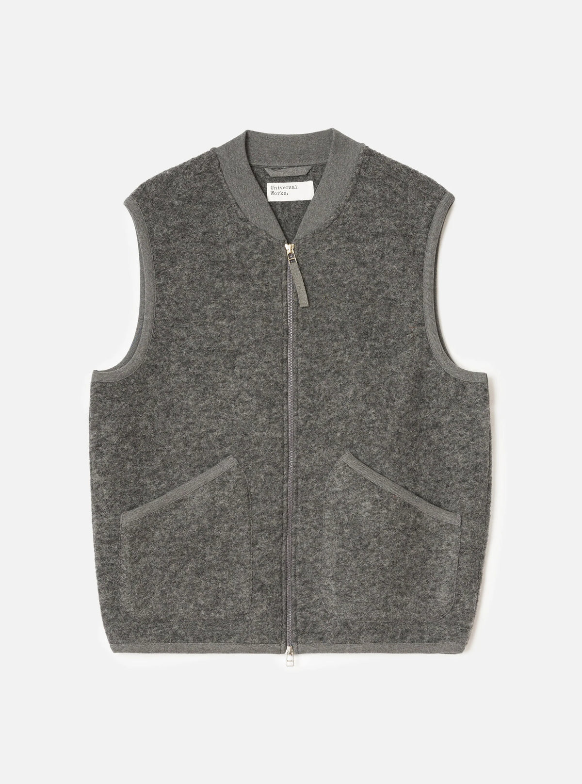 Weste Wool Fleece Zip