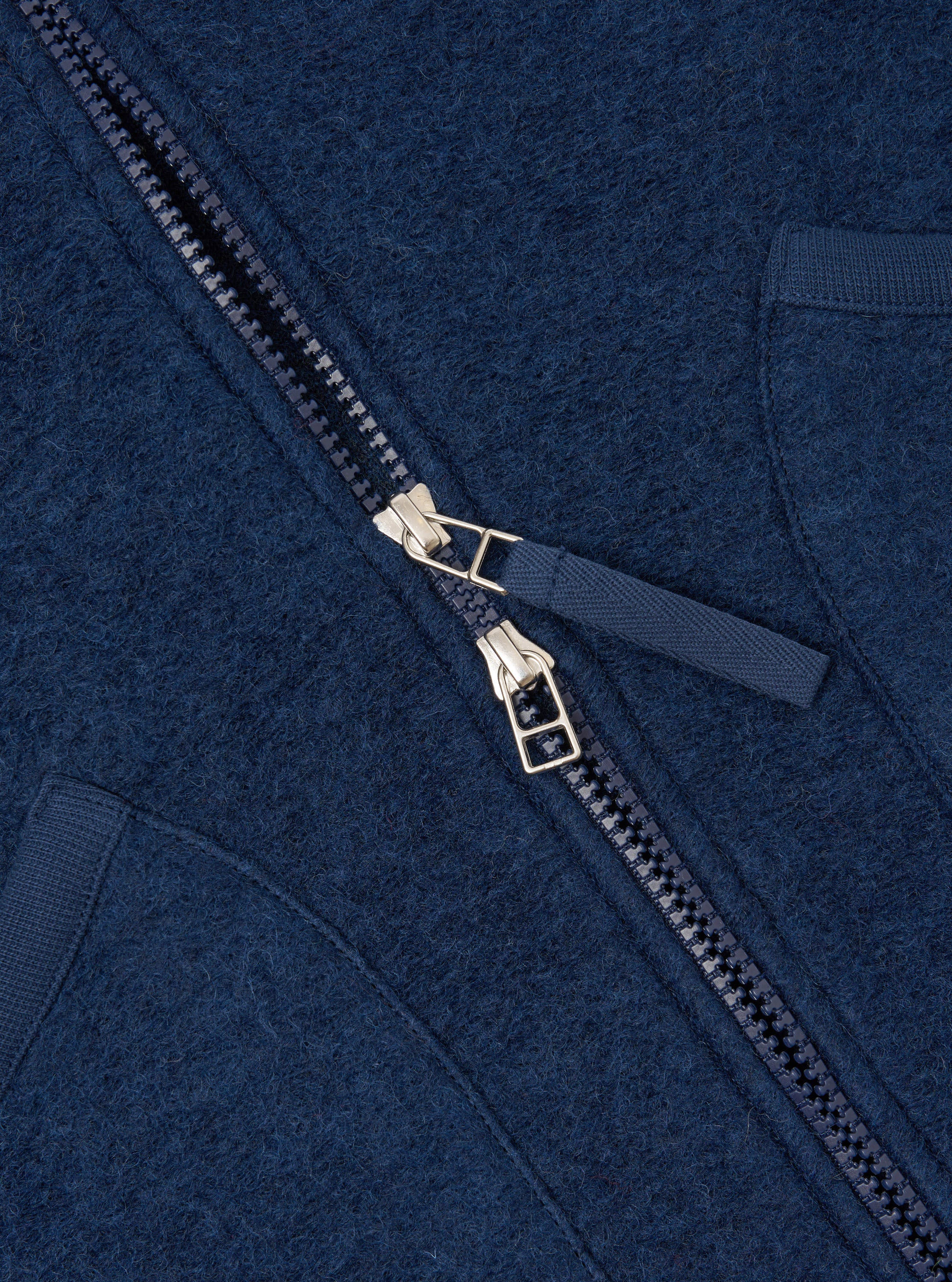 Weste Wool Fleece Zip