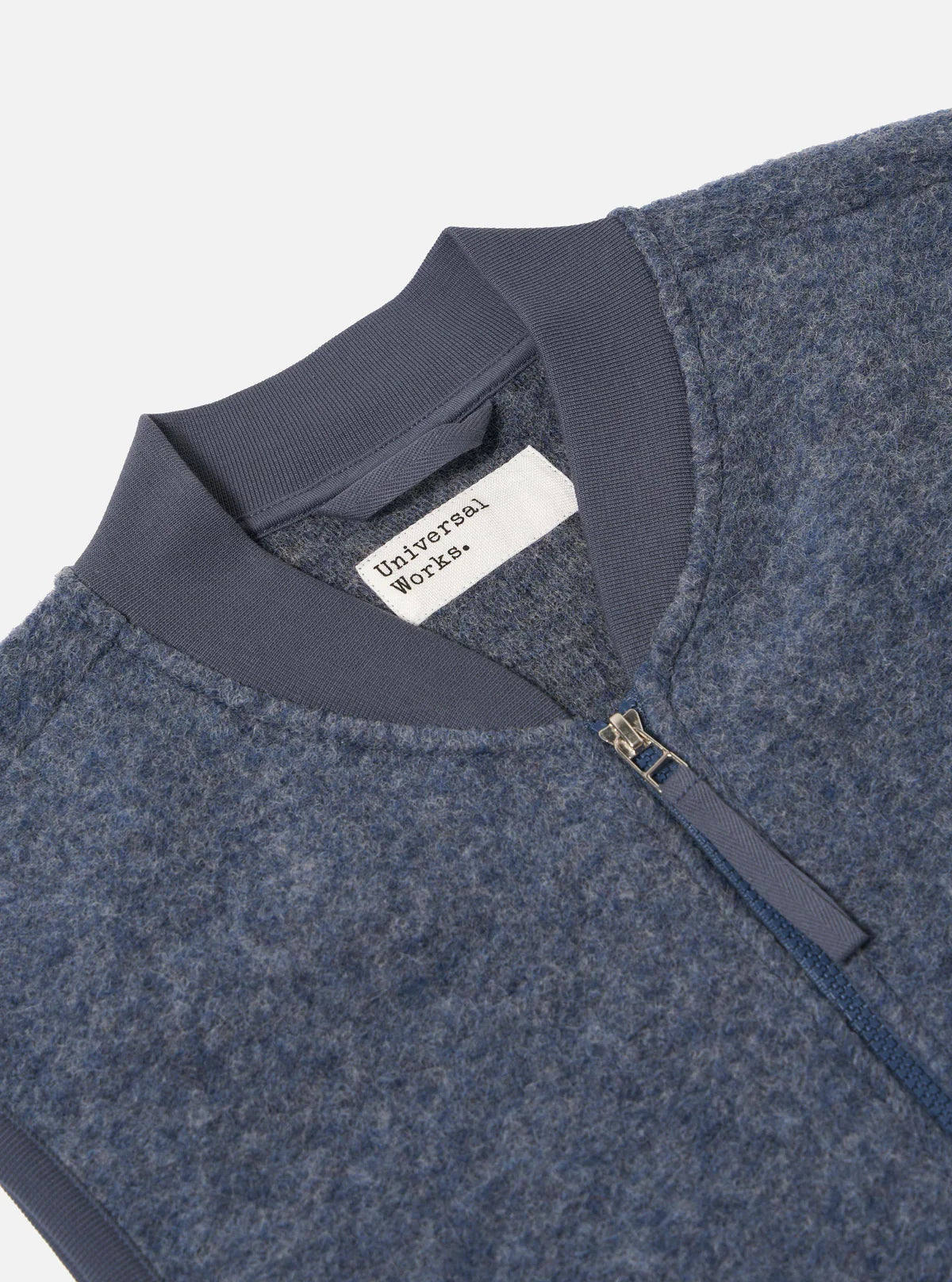 Wool Zip Weste