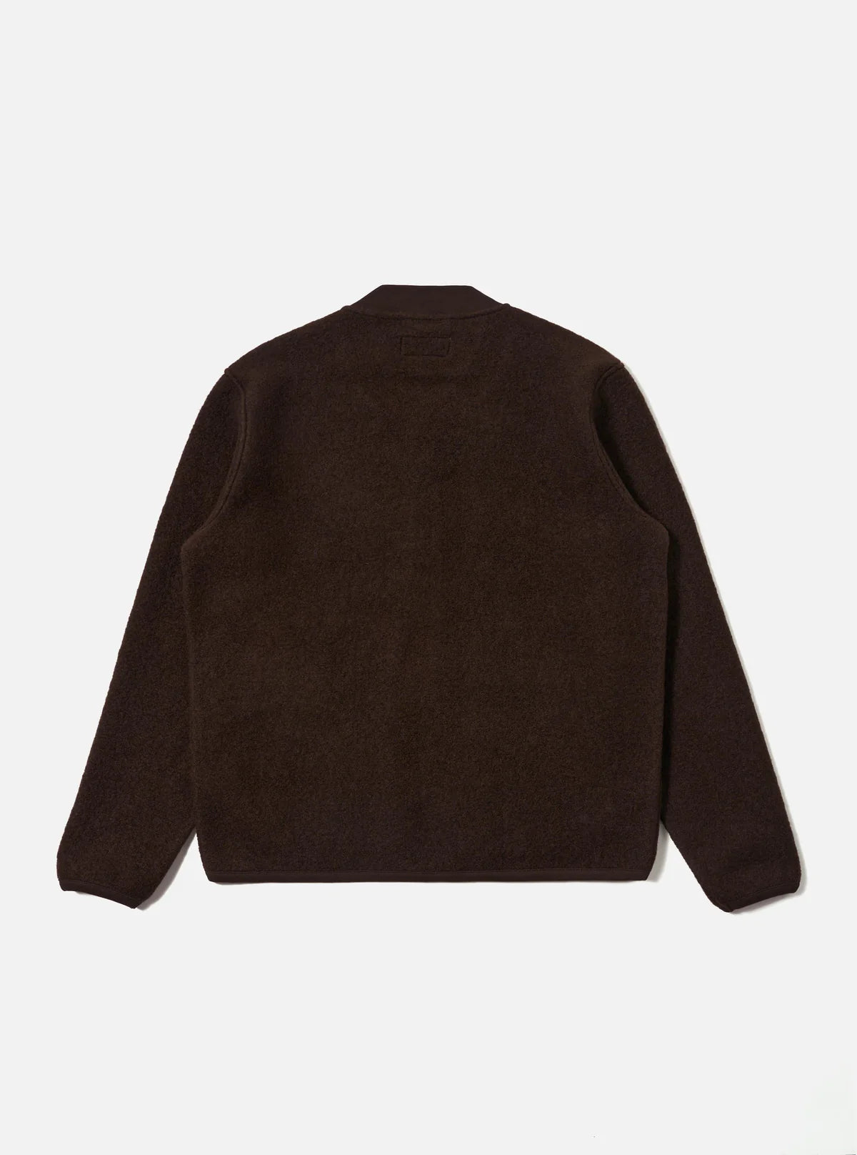 Wool Fleece Zip Bomber