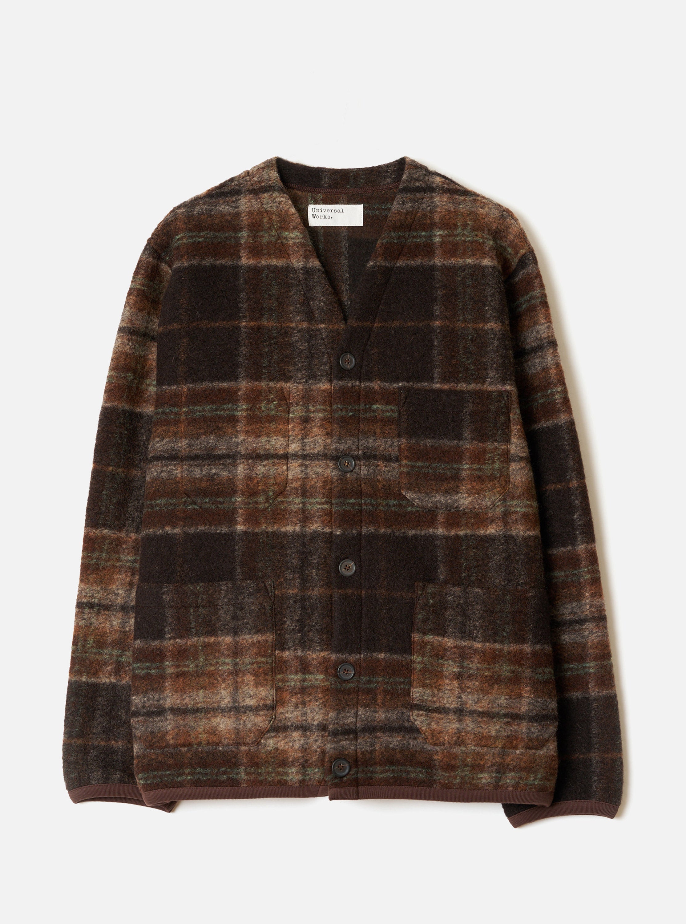 Cardigan Pino Wool Fleece