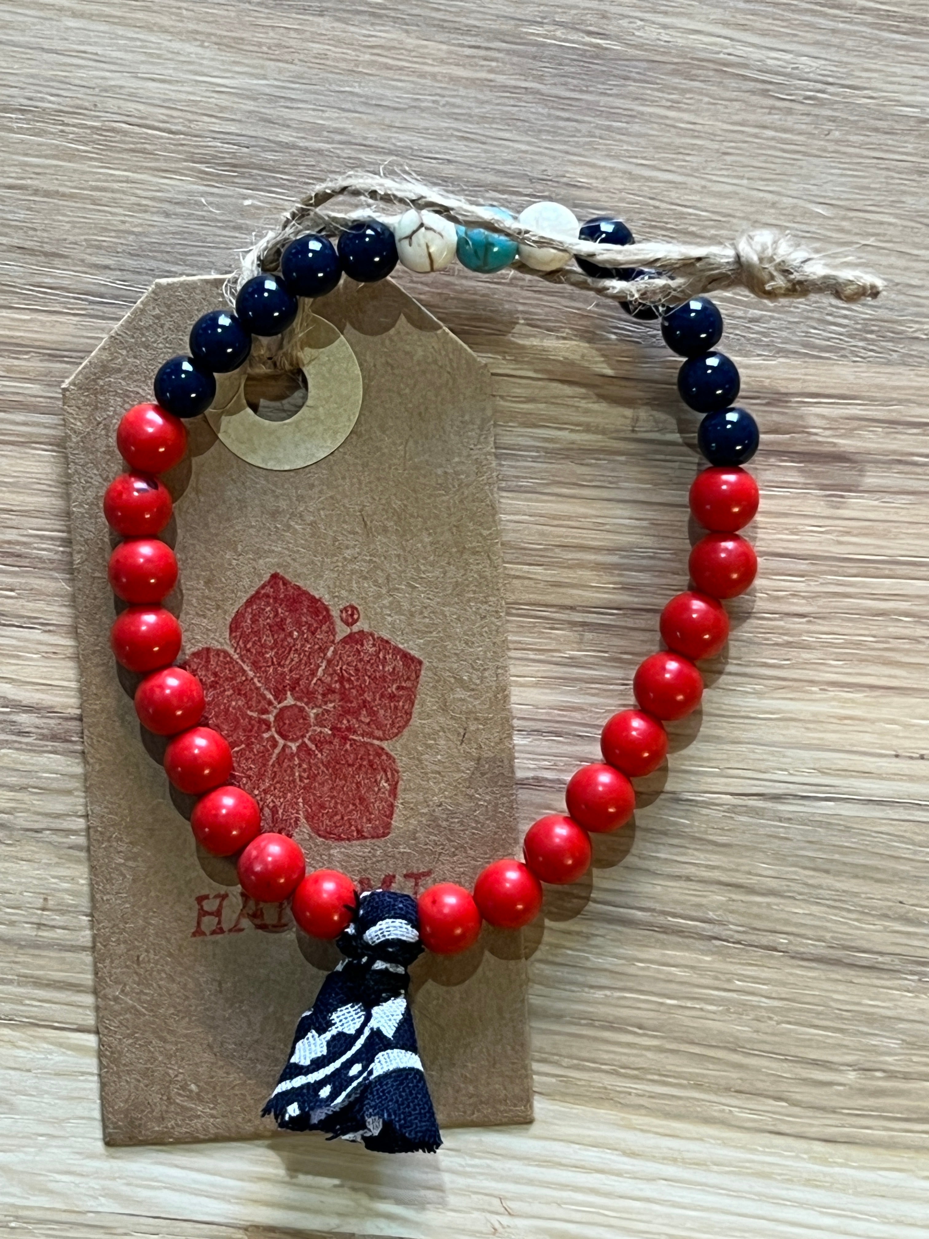 Bracelet Rot / Schwarz