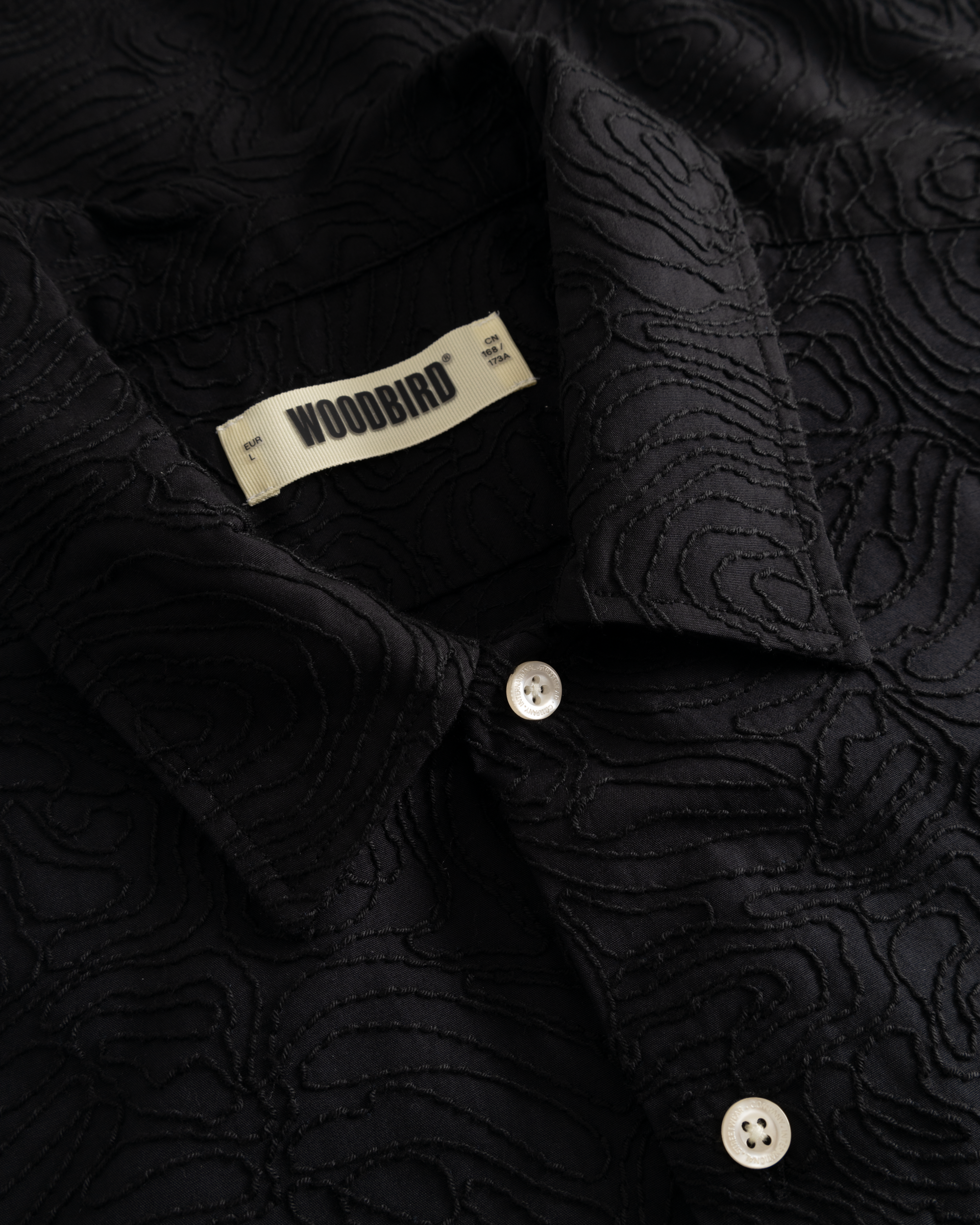 Hemd Wang Embroidery