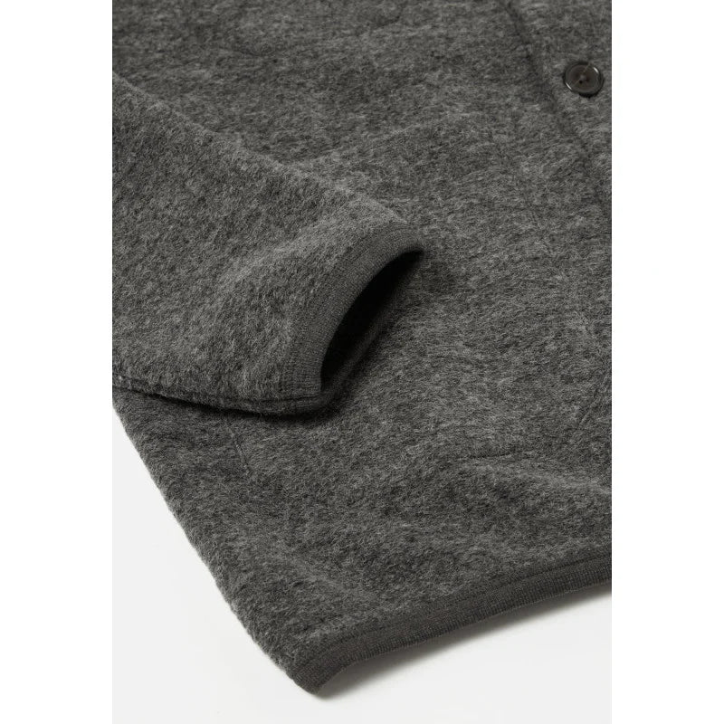 Wool Fleece Cardigan