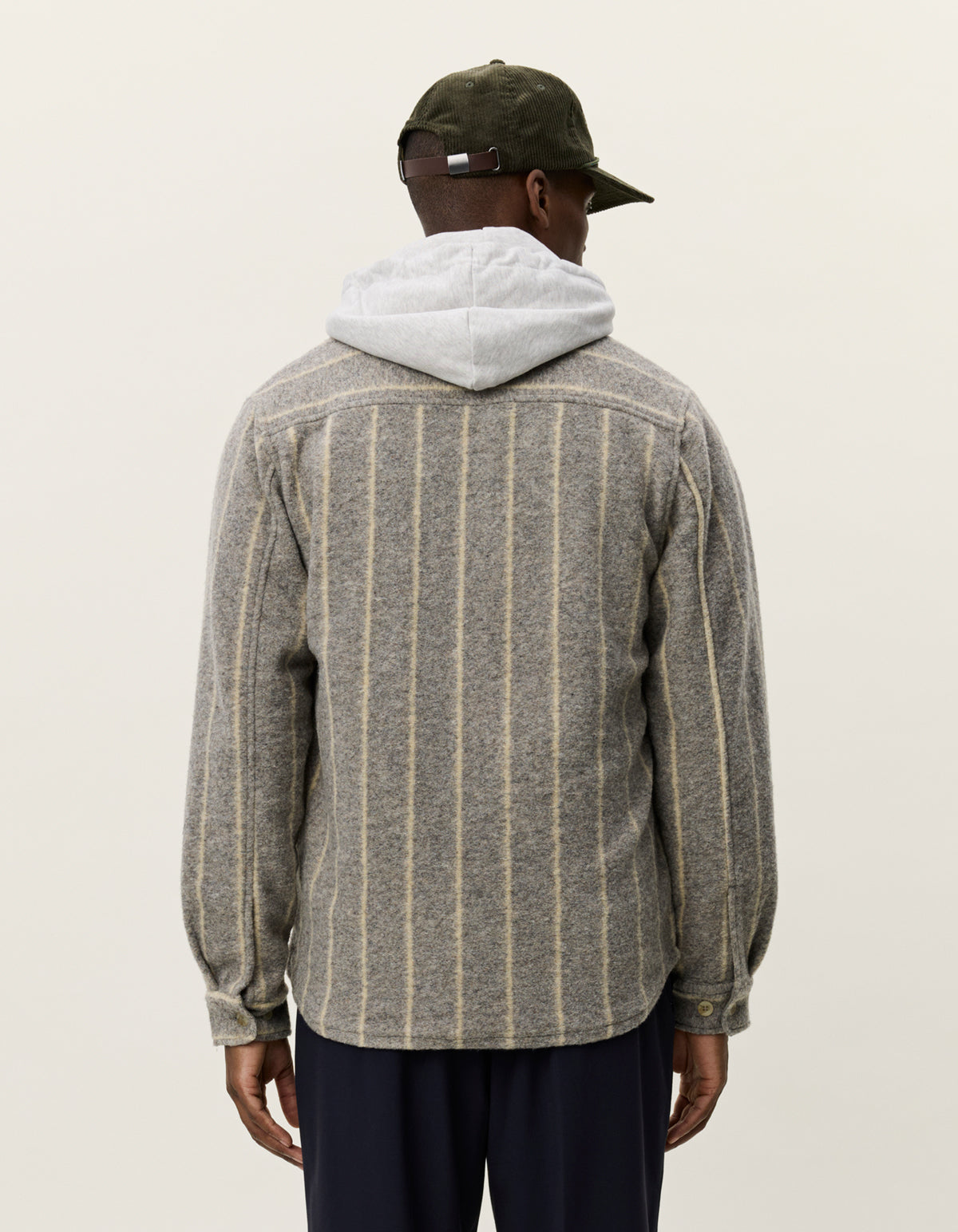 Overshirt Lennon Wool Stripe