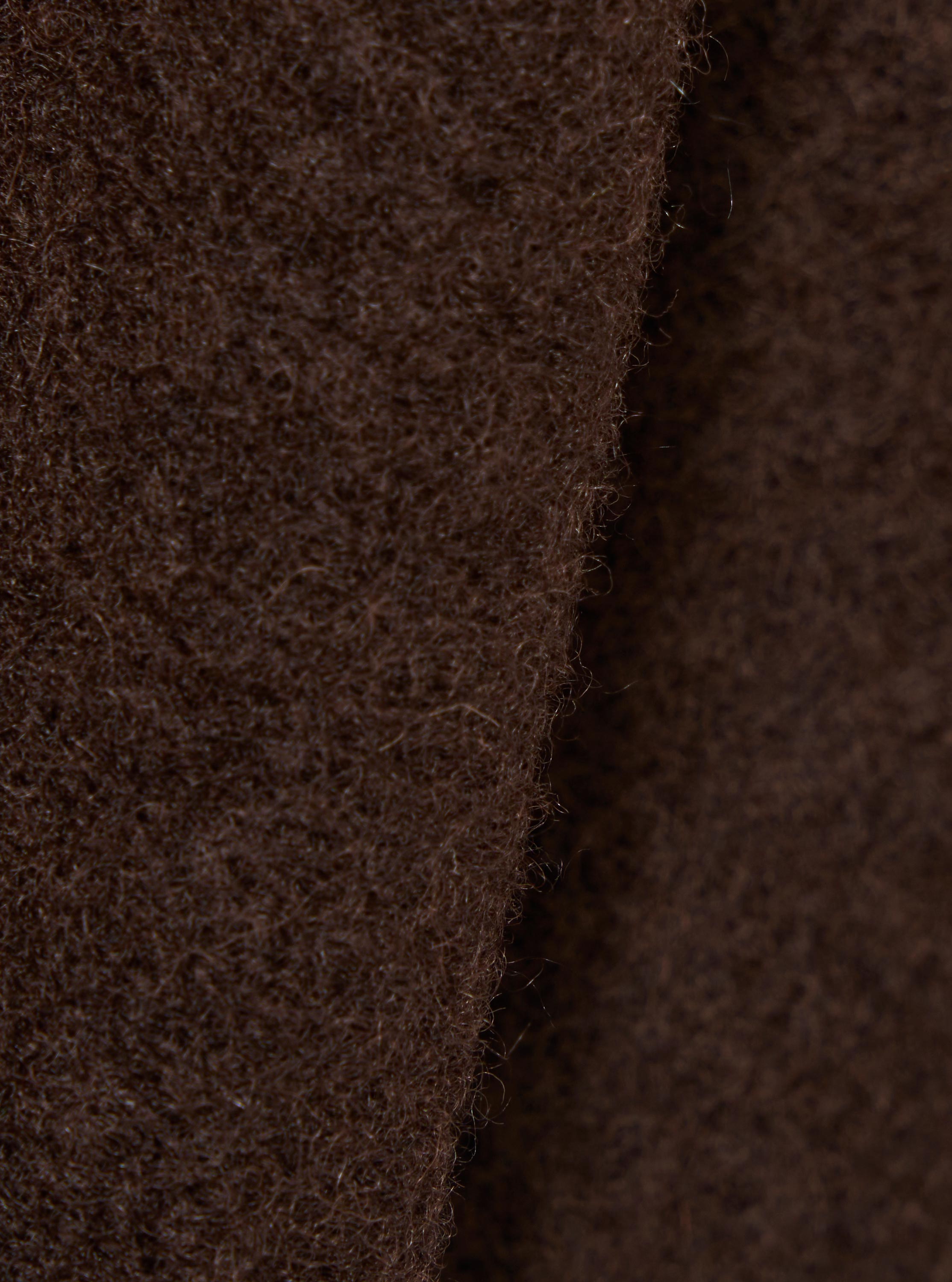 Wool Zip Weste