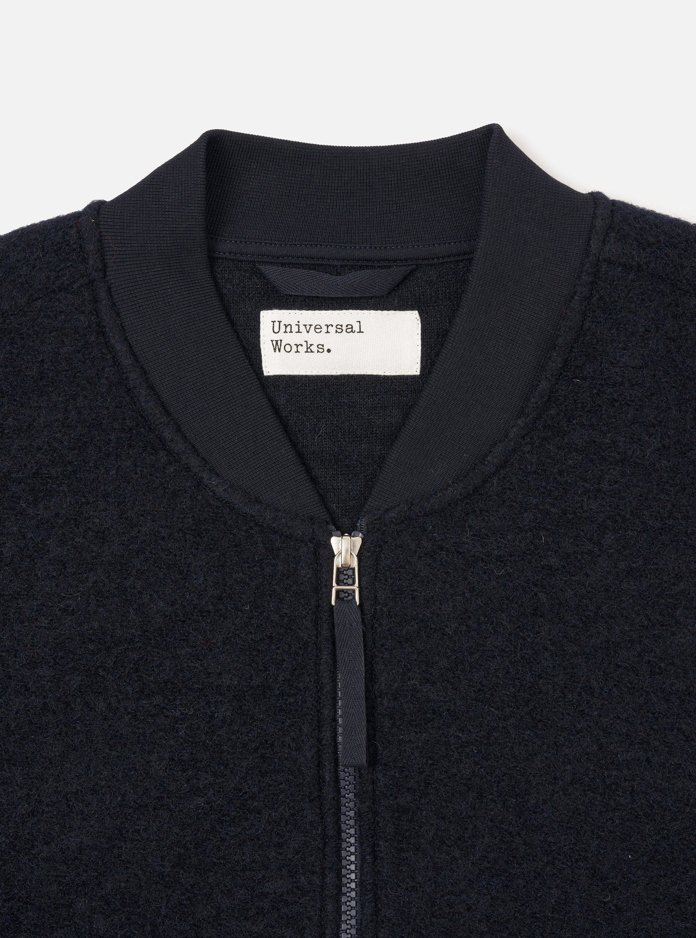 Weste Wool Fleece Zip
