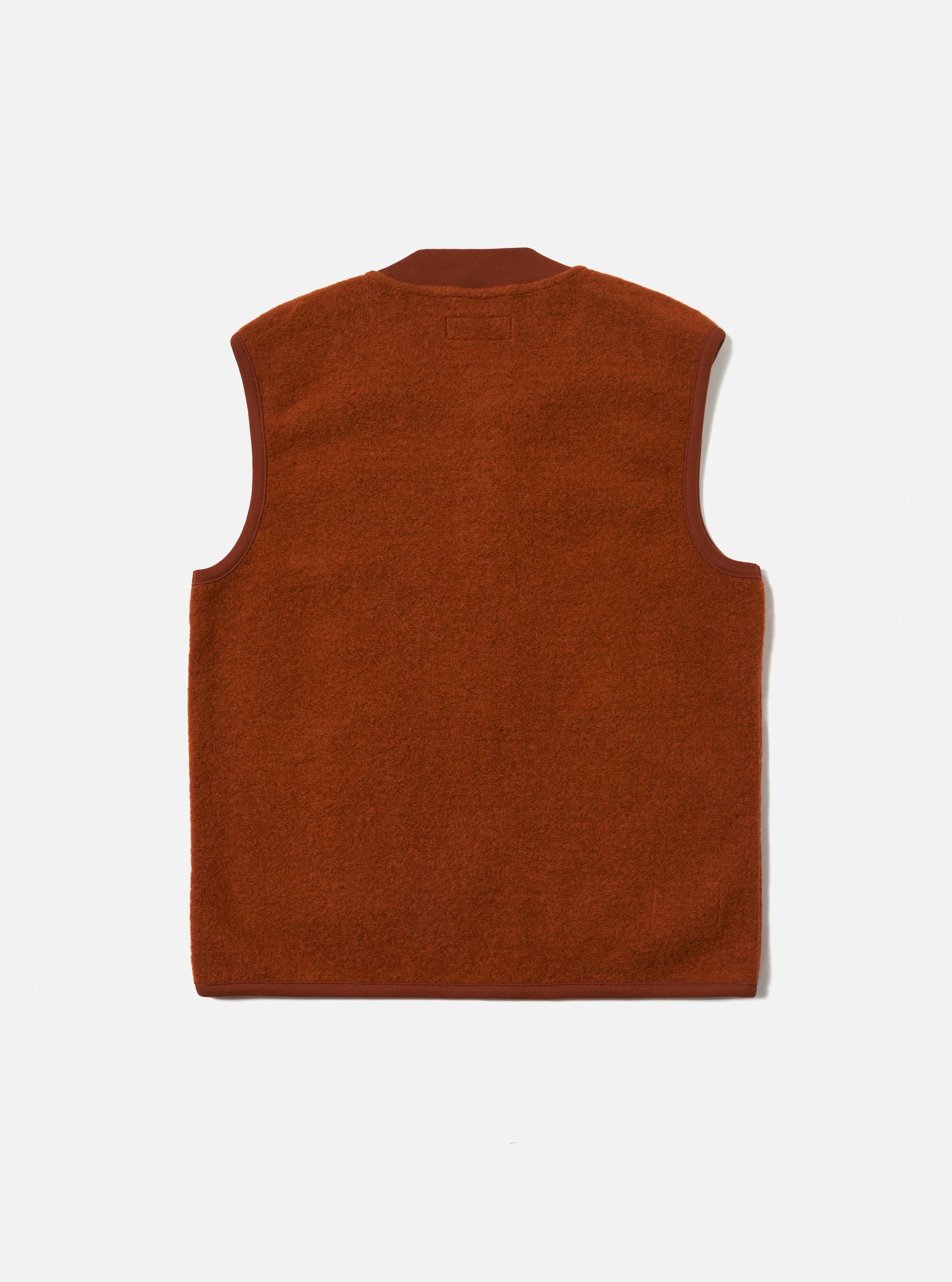 Wool Zip Weste