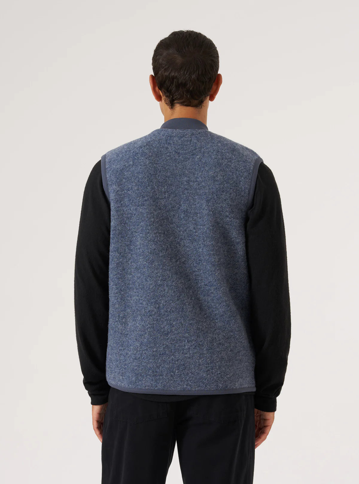 Wool Zip Weste