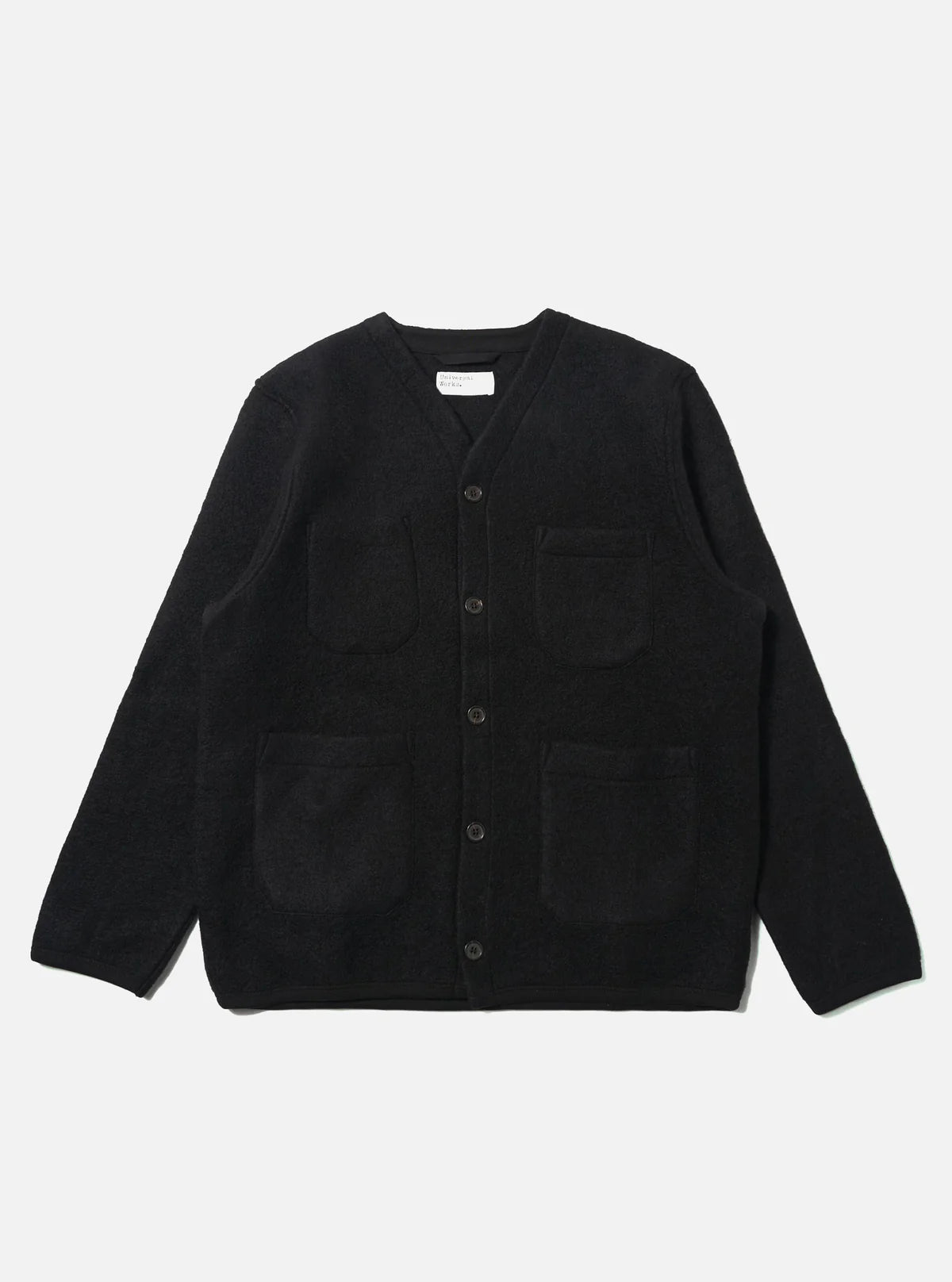 Wool Fleece Cardigan