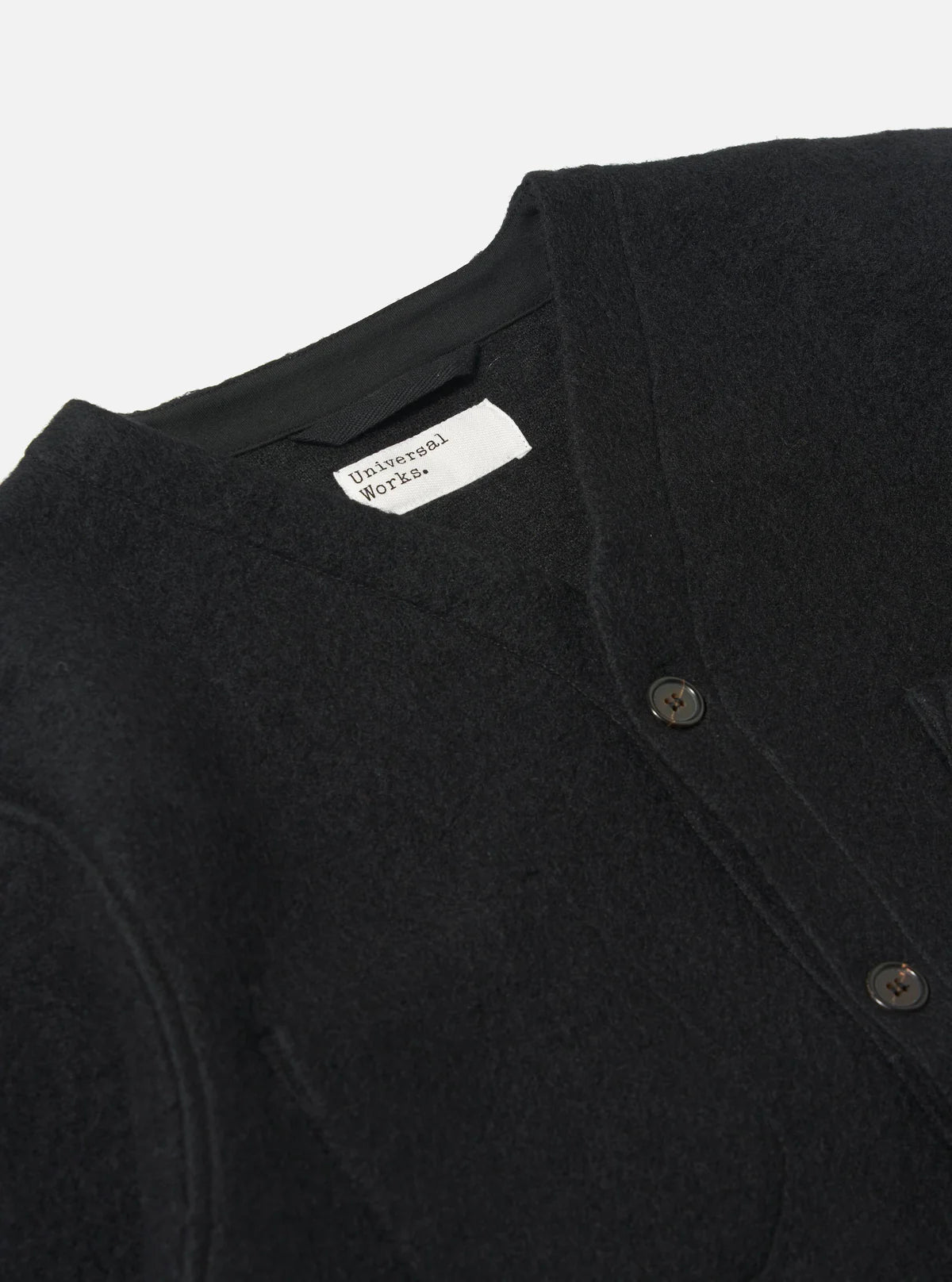Wool Fleece Cardigan