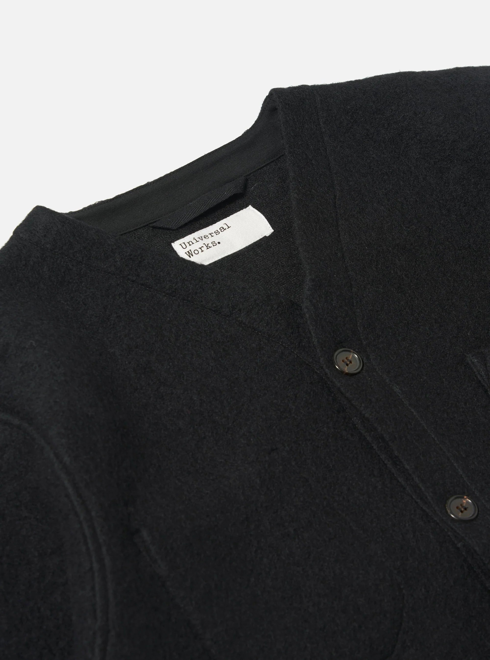 Wool Fleece Cardigan