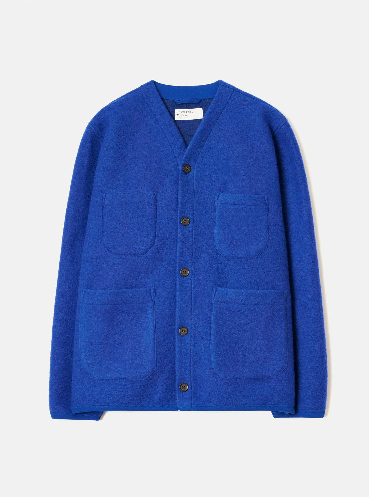 Wool Fleece Cardigan
