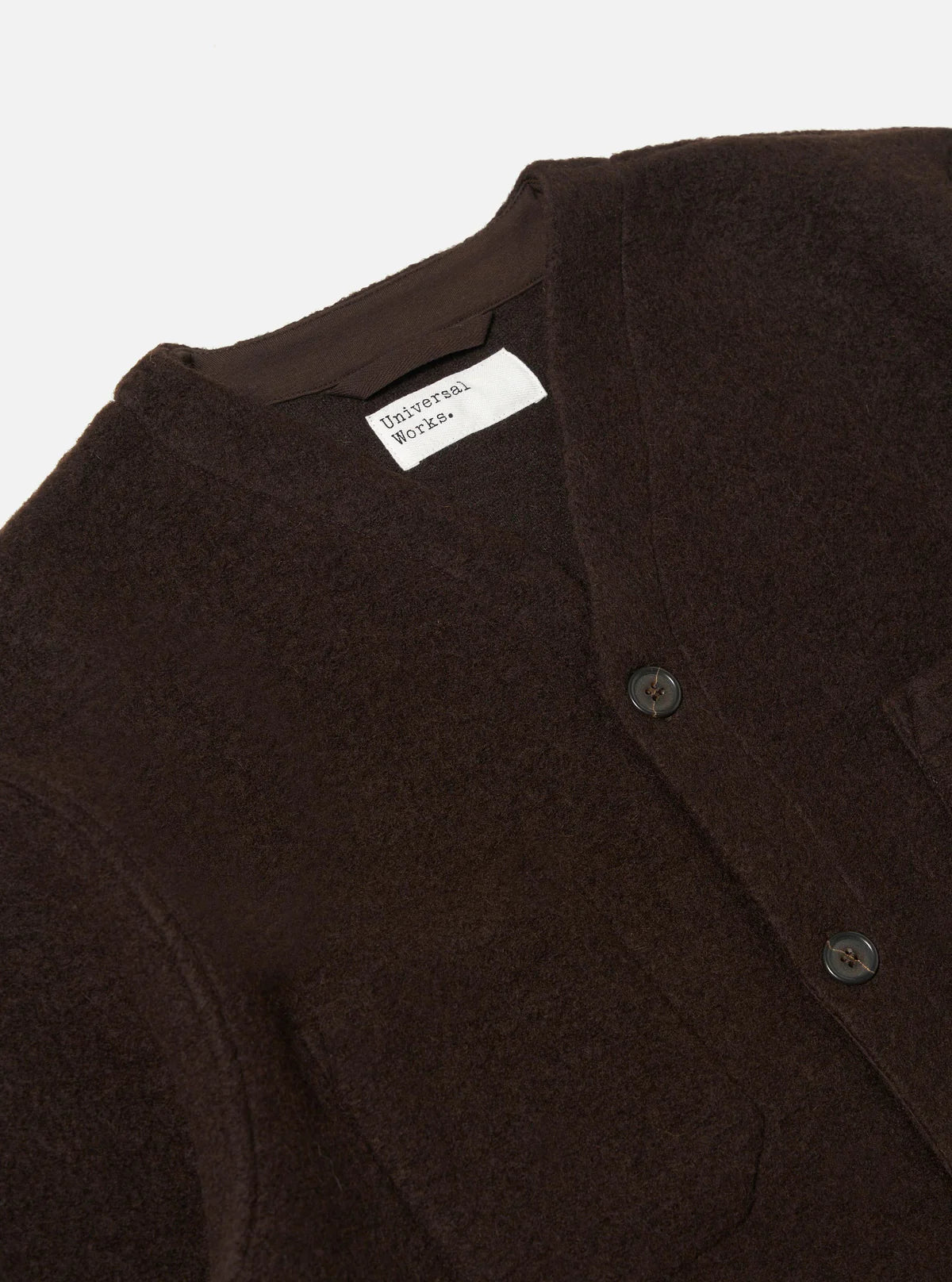 Wool Fleece Cardigan