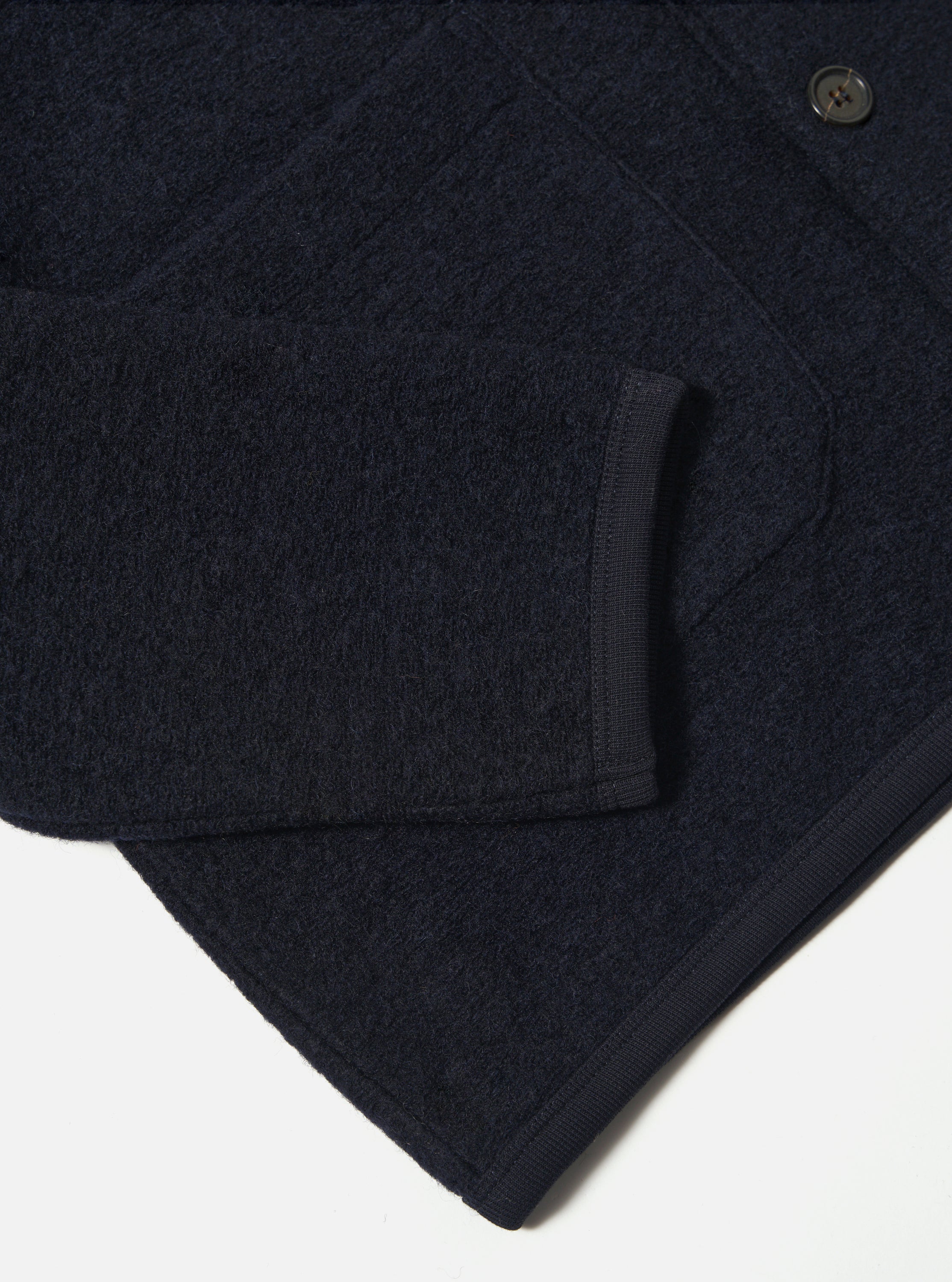 Wool Fleece Cardigan