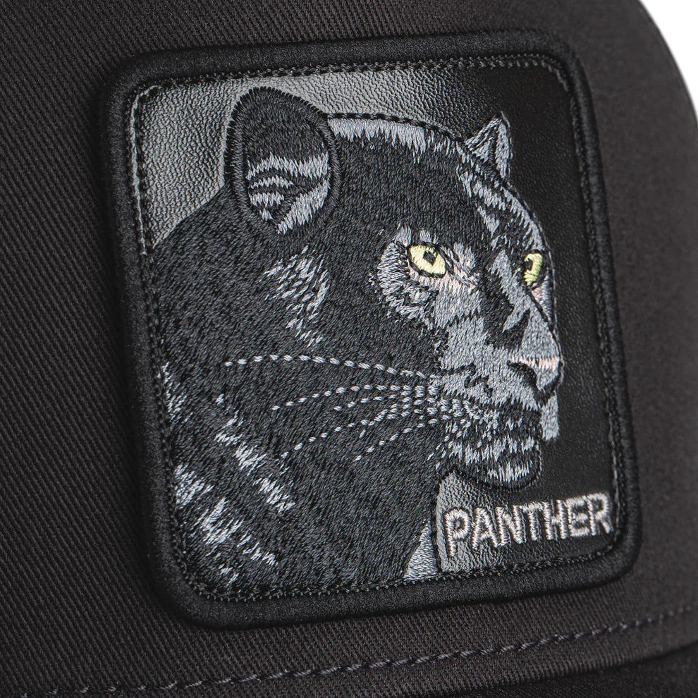Cap Panther Trucker Black