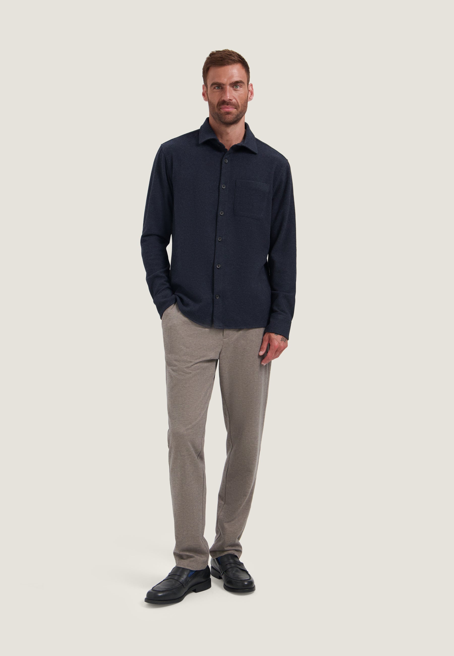 Hose Marlon DblF Herringbone