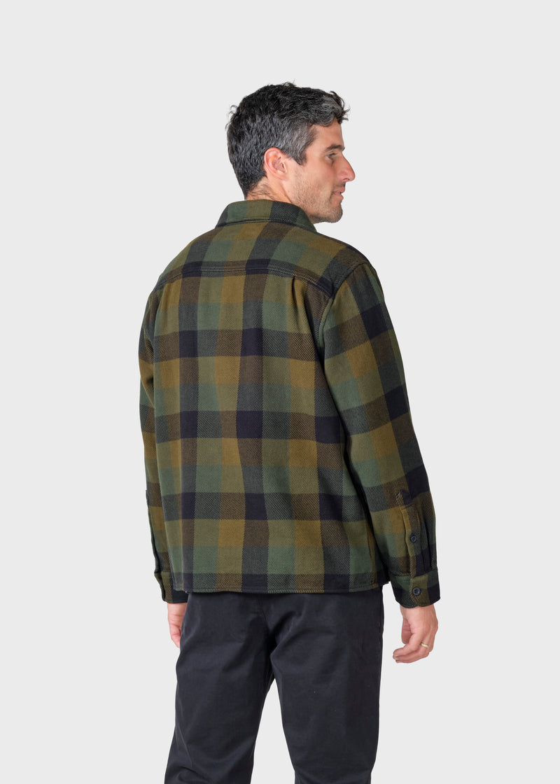 Hemd Casper Olive Check – Produktansicht