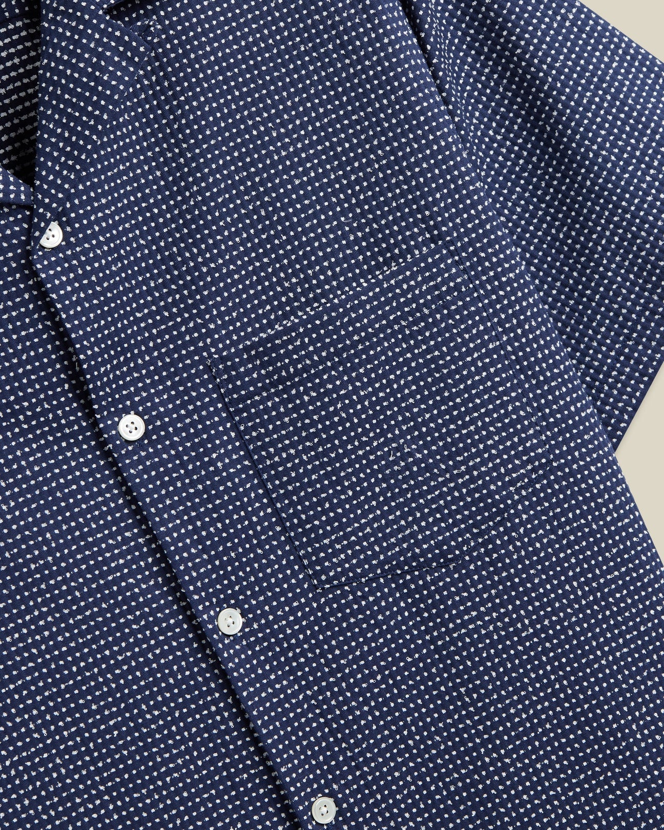Kurzarm Hemd DOTS