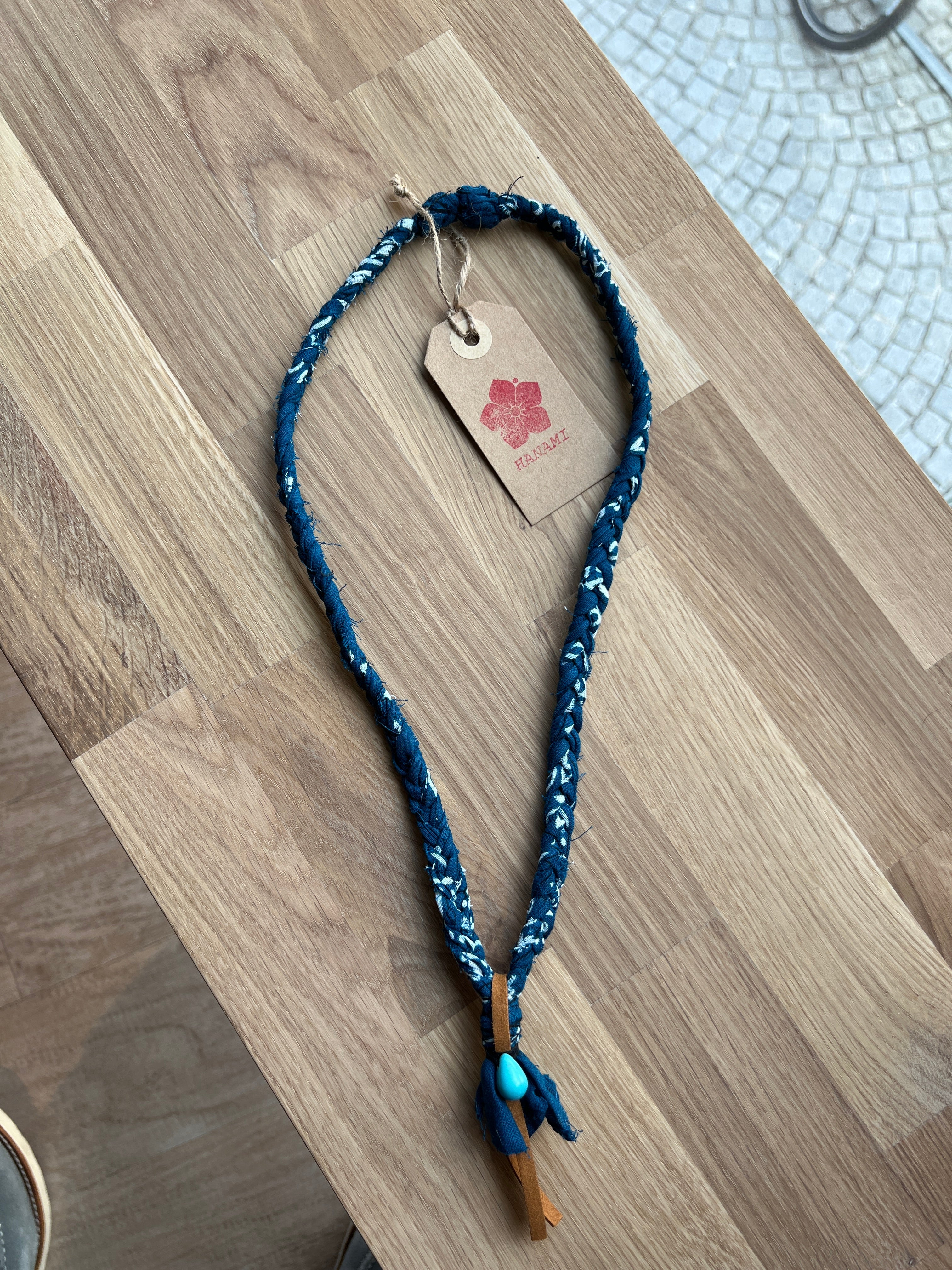 Bandana Necklace Petrol