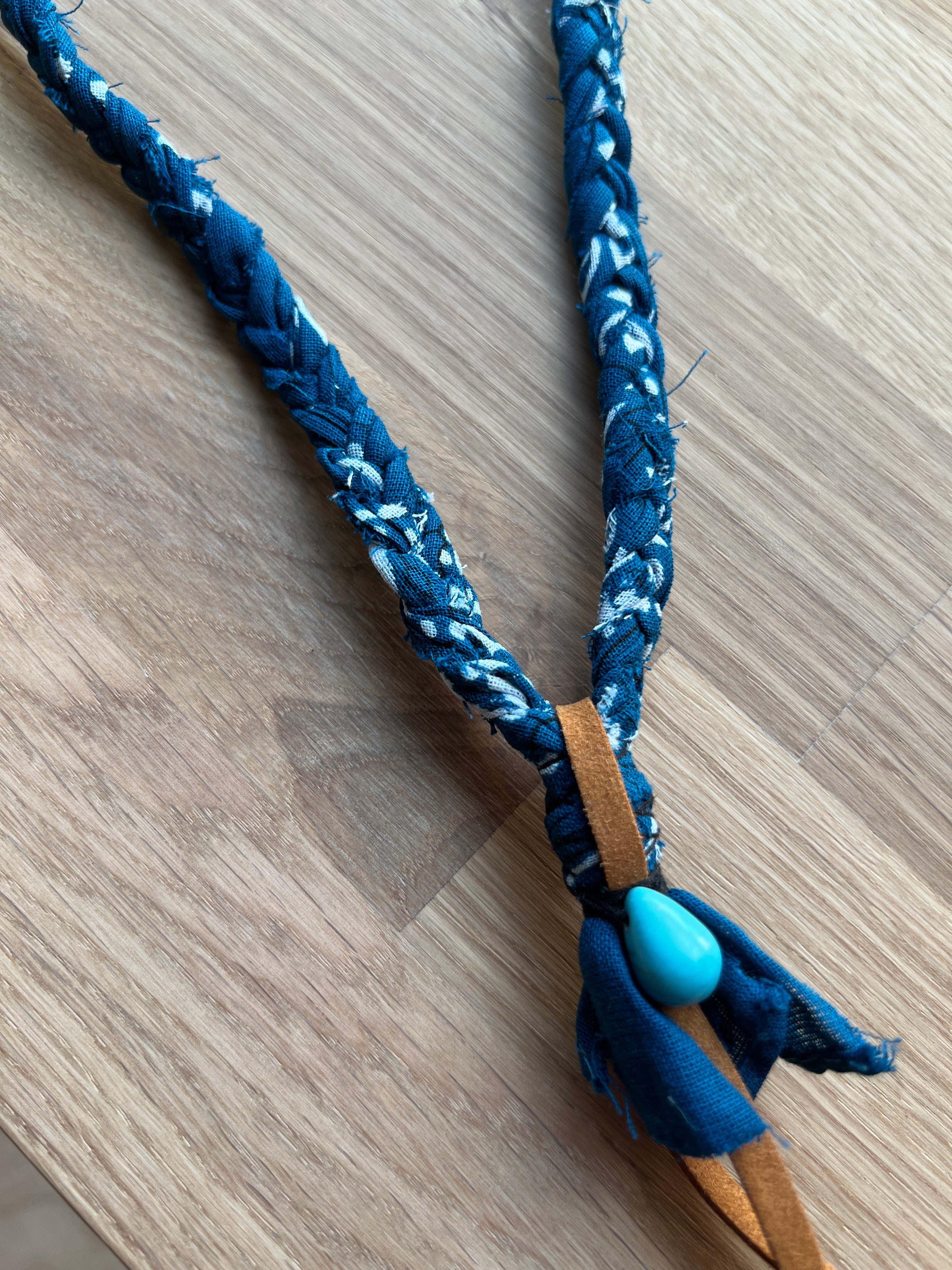 Bandana Necklace Petrol