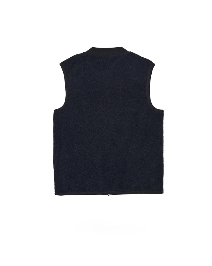 Wool Zip Weste