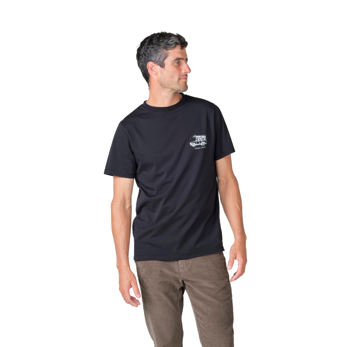 T-Shirt Samuel von Klitmøller Collective in Schwarz