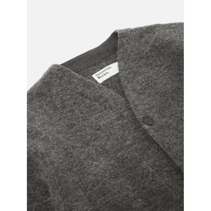Wool Fleece Cardigan
