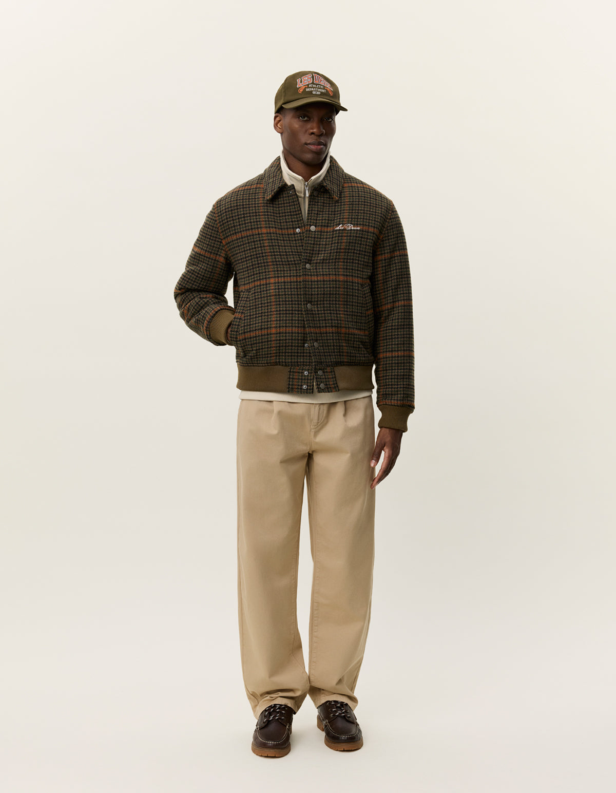 Jacke Varsity Houndstooth