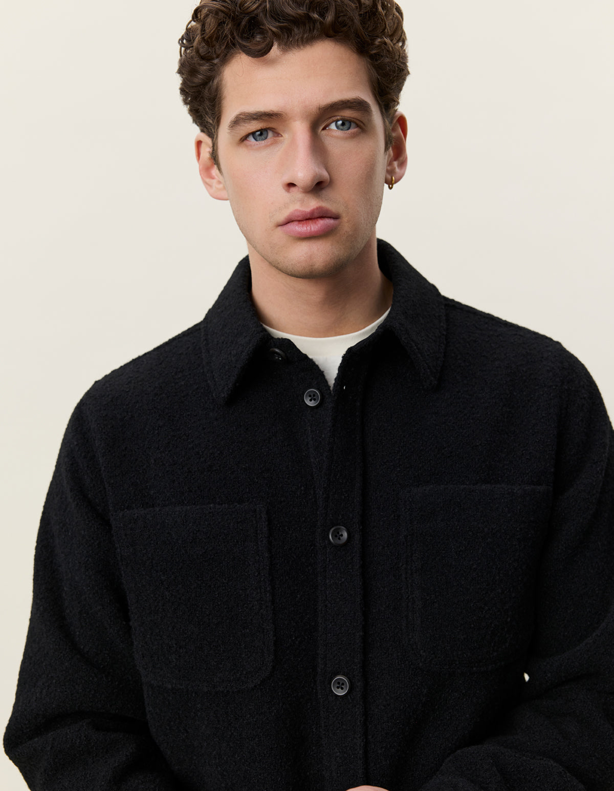 Overshirt Bouclé