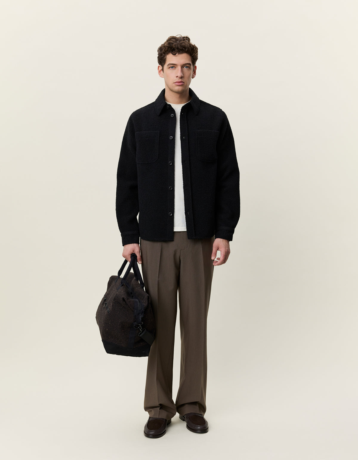 Overshirt Bouclé
